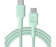 Green Cell Žalias Cell USB-C laidas 2m 100W Greencell PowerStream greito įkrovimo PD Mint Žalias