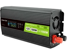 Green Cell Žalias Cell Automobilio maitinimo inverteris Žalias Cell® 12V–230V, 500W/1000W