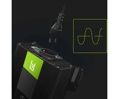 Green Cell Žalias Cell Inverteris 12V/230V 300W/600W sinusinė išėjimo įtampa Žalias Cell su USB