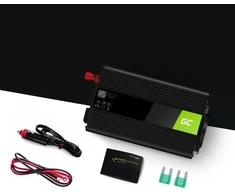Green Cell Žalias Cell Žalias CELL automobilio maitinimo keitiklis 12V į 230V 500W/1000W