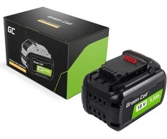 Green Cell Žalias Cell Žalias Cell akumuliatorius, skirtas DeWalt DCB546 DCB547 DCB548 DCB184 DCB182 18V 9000mAh / 54V 3000mAh Li-Ion elektros įrankiams DeWalt XR 18V System FLEXVOLT 54V