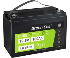 Green Cell „Žalias Cell“ Žalias Cell LFPGC12V100AH UPS akumuliatorius ličio geležies fosfatas (LiFePO4) 12,8 V 100 Ah