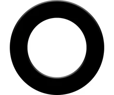 ACM Apsauginis smiginio taikinio apvadas Bullet, poliuretanas, juodas