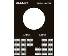 ACM Kvadratinis smiginio taikinio apvadas Bullet, 6 dalys, EVA putos, juodas
