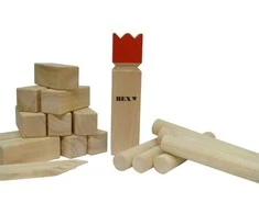 Bex Sport Lauko žaidimas Bex Kubb Original, raudonas karalius
