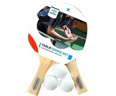 Engelhart Stalo teniso rinkinys Angel Sports, 2 raketės, 3 kamuoliukai
