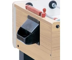 Futbolo stalas Garlando F-200, uosio spalvos, vientisi strypai