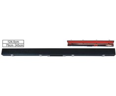 Lagaminėlis snukerio lazdai Standard, 3/4, 124cm