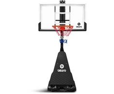Mobilus krepšinio stovas Bilaro Houston Class 130x80cm, 6mm grūdintas stiklas