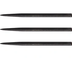 Plieniniai smiginio strėlyčių antgaliai Winmau Extra Long, 41 mm, juodi