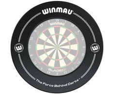 Smiginio sienos apsauga Winmau Juodas
