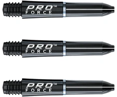 Smiginio strėlyčių koteliai Winmau Pro-Force, juodi, trumpi (Short)