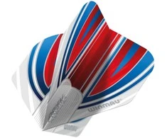 Smiginio strėlyčių sparneliai Winmau Prism Alpha Raudona / Mėlyna