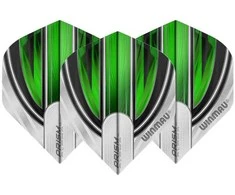 Smiginio strėlyčių sparneliai Winmau Prism Alpha Baltas / Juodas / Žalias