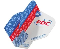 Smiginio strėlyčių sparneliai Winmau Prism Zeta Raudona / Mėlyna / Baltas
