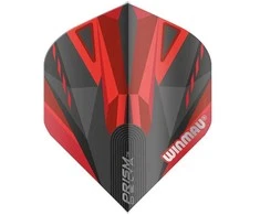 Smiginio strėlyčių sparneliai Winmau Prism Delta Juodas / Raudona