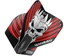 Smiginio strėlyčių sparneliai Winmau Prism Alpha Skull