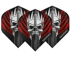 Smiginio strėlyčių sparneliai Winmau Prism Alpha Skull