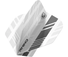 Smiginio strėlyčių sparneliai Winmau Rhino Baltas and Pilkas Flights