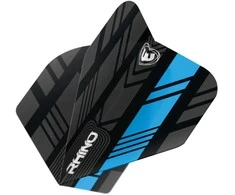 Smiginio strėlyčių sparneliai Winmau Rhino Juodas and Mėlyna