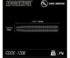 Smiginio strėlytės Winmau Apocalypse, 20 g