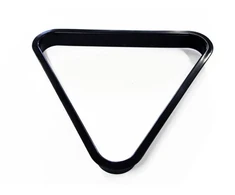 Snukerio trikampis 52.4mm plastikinis juodas