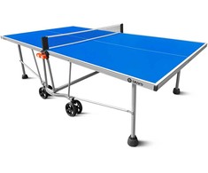 Stalo teniso stalas Bilaro Air 6, mėlynas, 6mm HPL plokštė, lauko
