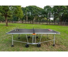 Stalo teniso stalas Bilaro Air 6, pilkas, 6mm HPL plokštė, lauko