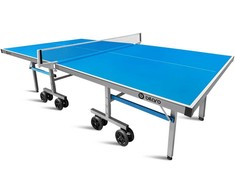 Stalo teniso stalas Bilaro Master Outdoor, mėlynas, 6mm aliuminio plokštė, lauko