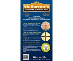 Treniruočių rutulys Nick Barrow Aramith Ultimate, snukerio 52.4mm