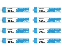 BETAFPV Baterija BT2.0 300MAH 1S 30C HV BATTERY (8PCS)
