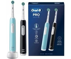 Oral-B Braun D305.523.3H PRO Series 1 Elektrinių Dantų Šepetėlių Rinkinys