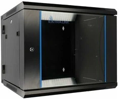 Extralink EX.12905-12U, 600 x 750 x 640 mm, Serverių spinta, juodos spalvos
