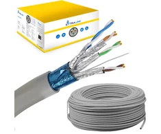 Extralink CAT6A FFTP (F/FTP) INDOOR TWISTED PAIR 50M tinklo kabelis