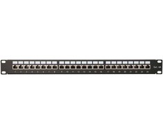 „Extralink“ CAT6A STP komutacinis skydelis, 24 prievadai