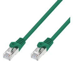 Extralink Cat.7 S/FTP 20m 20G Žalia | LAN pataisos laidas | Varinis vytos poros tinklo kabelis