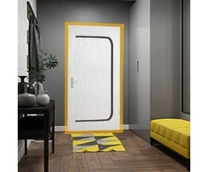 Extralink Dustproof renovation door XXL, dust curtain, 230x135, door