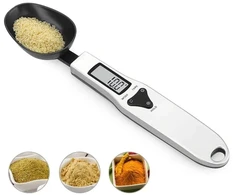 Virtuvinės svarstyklės „Extralink Home S1“ šaukšto formos svarstyklės, 500g / 0,1 g
