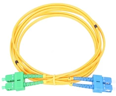 „Extralink“ jungiamasis laidas SC/UPC-SC/APC, PVC, vienmodis, dvipusis, G652D, 3 mm, 5 m