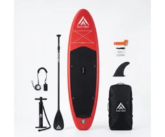 Extralink Deska SUP 320x78x15cm Czerwona | Pompowana deska + priedai | Rinkinys, SUP-4025