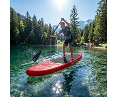 Extralink Deska SUP 320x78x15cm Czerwona | Pompowana deska + priedai | Rinkinys, SUP-4025