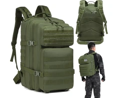 Extralink Military Mokyklinė kuprinė taktyczny kelioninis męski duży 45l mil-1115