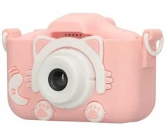 Extralink kids camera h27 dual pink