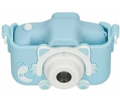 Mėlyna Extralink kids camera h27 single mėlynas