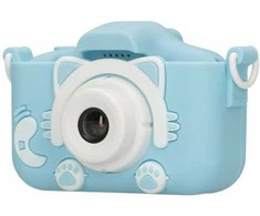 Mėlyna Extralink kids camera h27 single mėlynas