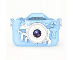 Extralink Kids Camera H29 Single Mėlyna | Skaitmeninis fotoaparatas | 1080P 30 kadrų per sekundę, 2,0 colių ekranas
