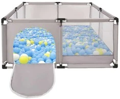 Extralink Kids Playpen, Dry Pool Playground for Children, Foldable 126x126cm Ball Pit k-458