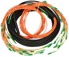 Extralink LC/APC-LC/APC | multipatchcord | SM 24F 18M, kaskada 90cm