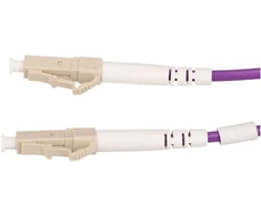 Extralink LC/UPC-LC/UPC | Patch laidas | Daugiamodis, OM4, dvipusis, 3mm, 2m