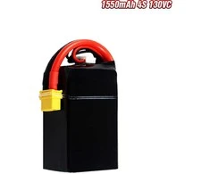 Extralink LiPo 4S 1550mAh XT60 130C | FPV RC dronų akumuliatorius | RC automobiliai, RC lėktuvai, nuotoliniu būdu valdomos RC transporto priemonės